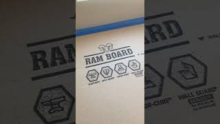 Ram Board VS Trimaco XBoard Which Do You Prefer shorts [upl. by Eeliak56]