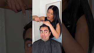 Un dégradé bien dégradant pour MR Bean 😳🧸 asmr hairstyle degradê cute mrbean mr beans [upl. by Azne402]