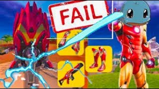 Fortnite IRONMAN WEAPONS ONLY CHALLENGE FAILED [upl. by Ttayh]