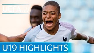 Mbappe scores for France Under19s [upl. by Yvi75]