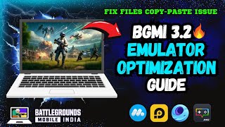 The Ultimate BGMI Emulator Optimization Guide LagFree Gaming on PC and Laptop bgmi bgmiemulator [upl. by Dajma]