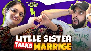 First Time Little Sister Talks Marriage Getting Uncomfortable Chai Talk Ep 33 [upl. by Pietrek]