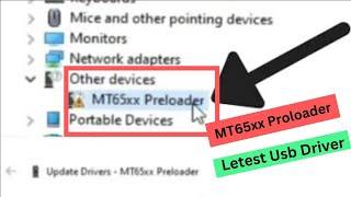 MT65xx Preloder  Install Latest MTK media tek Mobile USB Driver In Windows 10 [upl. by Erdua]