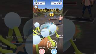 Araquanid in Pokemon Go Great League shorts 🕷️🤯😱 [upl. by Assena]