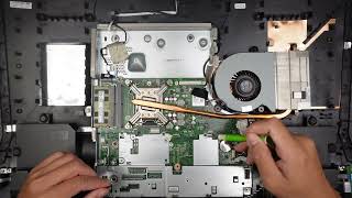 HP 27 d0244 Teardown Disassemble Upgrade [upl. by Verbenia]