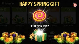 GOP3 Spring Calendar Gift Ultra Spin Token Prize Chest Reveal  Android [upl. by Hanimay]