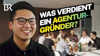 Chef mit 22 Das verdient der Gründer einer Social Media Agentur  Lohnt sich das  BR [upl. by Riamo]