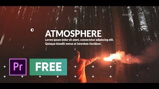 FREE Premiere Pro Template  Cinematic Opener [upl. by Dimitri]