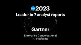 Avaamo Named a Leader in Seven Leading Enterprise AI Analyst Reports in 2023 [upl. by Ecar28]