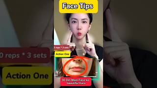 Transform Your Face with These Quick Exercises 💪 shorts faceexercise [upl. by Bride]