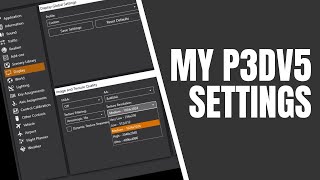 My P3Dv5 Settings  Performance Over Visuals [upl. by Aryek448]