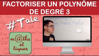 Factoriser un polynôme de degré 3 avec une racine connue  Terminale  Maths expertes [upl. by Zeuqcaj]