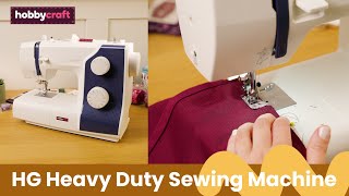 Hobbycraft HD17 Heavy Duty Sewing Machine [upl. by Kcid]