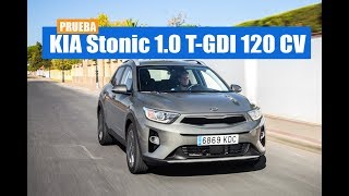 KIA Stonic 10 TGDI Drive 120 CV  Prueba  Test Drive Review [upl. by Arrio]