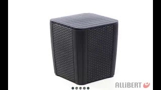 Allibert Luzon flat wicker 360 [upl. by Nomelihp]