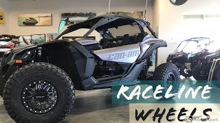 NEWEST RACELINE WHEEL FOR CANAM MAVERICK X3 [upl. by Leisam718]