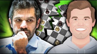 O CHEFÃO GM Krikor vs Magnus Carlsen bot 2882 [upl. by Aleunam]