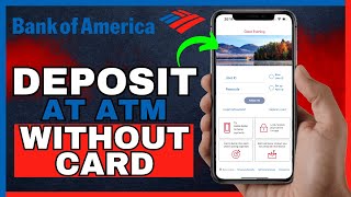 How To Deposit Cash In Bank Of America ATM Without Card 2024 [upl. by Nolur]