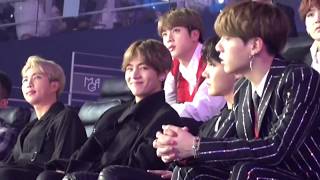 BTS TWICE WANNAONE  Reaction To Me  Notice me  MGA awards 2018 [upl. by Atina572]