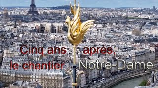 Cinq ans après le chantier de Notre Dame de Paris [upl. by Rainie]