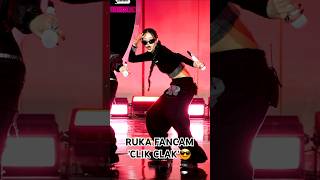 RUKA BABYMONSTER INKIGAYO BABYMONSTER CLIK CLAK RUKA DANCE use black glasses clikclak inkigayo [upl. by Alik]