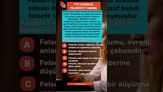 FELSEFENİN TANIMI 💝💌 💖tytfelsefe tyt yks yksfelsefe felsefe felsefele [upl. by Reinald480]