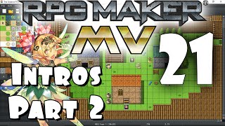 RPG Maker MV Tutorial 21  Intro Custscenes PART 2 [upl. by Christye]