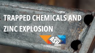 SuperHeated Steam and Zinc Explosion How chemicals become trapped in steel [upl. by Mumford]