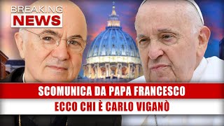 Scomunicato Da Papa Francesco Ecco Chi È Carlo Viganò [upl. by Lorens]