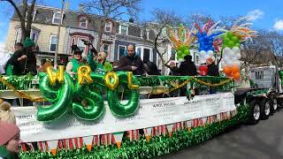 South Boston MA Saint Patricks Day Parade 2023 In full binaural 3D audio From East Broadway [upl. by Anirak]