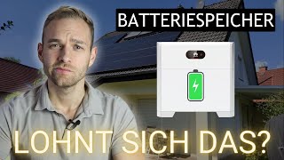 PVBatteriespeicher Notwendig für deine Photovoltaikanlage [upl. by Emmye253]