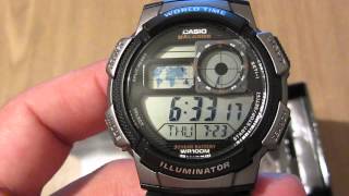 Casio AE1000W1BVEF [upl. by Nyleak]