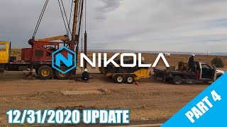 Nikola Semi Factory Construction Site Update Part 4  December 31 2020 [upl. by Vassell]