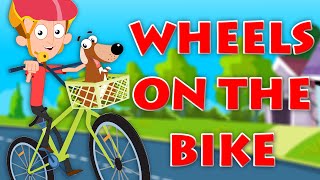 Wheels On The Bicycle  Original Nursery Rhymes  Baby Songs  Kids Videos  kids tv [upl. by Tneciv8]