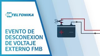 Evento de desconexión de voltaje externo en dispositivos FMB [upl. by Latonia582]