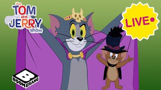 🔴 LIVE Tom and Jerry x Monsters and Ghosts 👻  24 Hours Compilation  Tom amp Jerry  Boomerang TV [upl. by Niliram570]