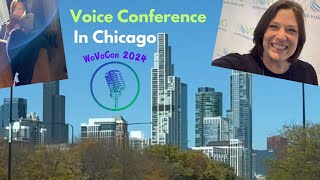 Chicago Vlog  Voice Over Conference [upl. by Kalli]