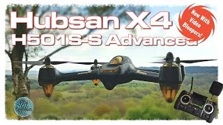 Hubsan X4 H501S Advanced H501SS Upgrade Model  Full Review and Flight [upl. by Dohsar]