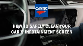 How to safely clean your cars infotainment screen  Touch amp Go [upl. by Elttil959]