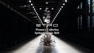 Etro Womens Spring Summer 2025 Fashion Show [upl. by Notserc871]