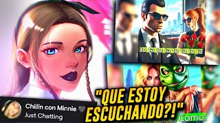 MINNIE REACCIONA a las CANCIONES de NEXXUZ con la IA en su PRIMER DIRECTO [upl. by Donahoe]