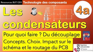 Les condensateurs  Pour quoi faire  Du découplage Concepts choix impact schéma et routage [upl. by Abebi978]