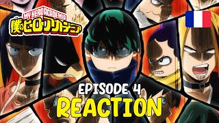 RÉACTION LA BATAILLE FINALE APPROCHE   MY HERO ACADEMIA SAISON 7 ÉPISODE 4  FR [upl. by Gnuh439]