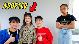 We ADOPTED a GIRL But Our LITTLE SISTER Gets MAD [upl. by Fotina]