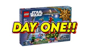 DAY 1 Lego Star Wars 2024 Advent Calendar [upl. by Enoyrt981]