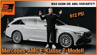 MercedesAMG EKlasse TModell 2024 Wie gut ist der NEUE Plugin Hybrid mit 612 PS Review  Test [upl. by Enyallij263]