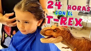 24 HORAS con el TREX 😉ESPECIAL 500000 amiguitos 😍LAS AVENTURAS DE DANI Y EVAN 👬 [upl. by Yoshio666]