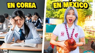 COREANA EN PREPA MEXICANA ES TAN DIFERENTE Chingu Amiga [upl. by Anurb]