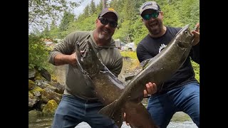 Salmon Fishing DIY Style in Ketchikan Alaska Full Video [upl. by Docilla]