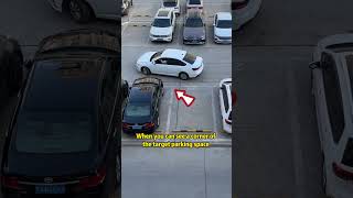 Driving skills improvement  reversing into a parking space！driving skills tips knowledge fpy [upl. by Gunilla978]